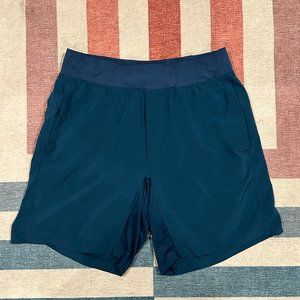 LULULEMON T.H.E. Short 7* Linerless Men's Shorts Dark Submarine